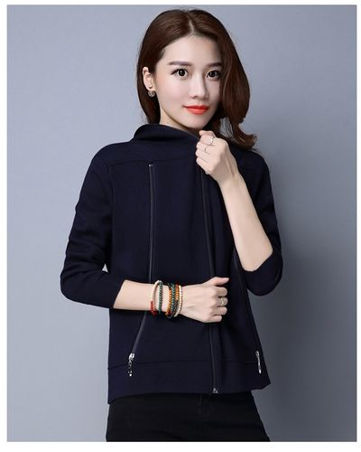 针织拼接短外套------>详情图展示完毕】   欢迎光临天猫【思达莱服饰