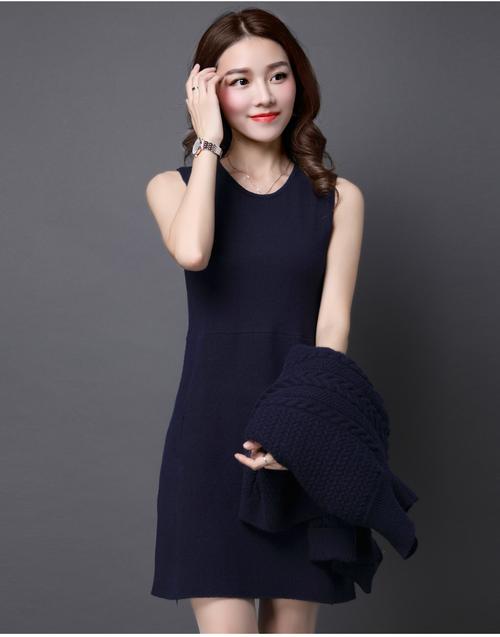 【芊黛琪琪服饰官网】2017新款秋装女装针织套装女士潮秋季时尚毛衣两