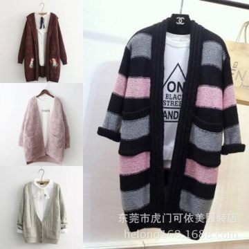 【自主品牌积压杂款女装开衫地摊精品热卖女毛衣长袖针织羊毛衫女装毛衣外套】东莞市虎门可依美服装店 - 产品库