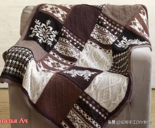 57款几何方块针织作品 服装配饰与家居小物的精品荟萃